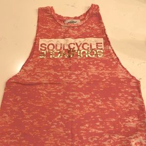 SoulCycle Burnout Tank Size Small